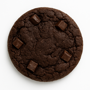 كوكيز دابل دارك شوكولا خالٍ من الجلوتين –وبنكهة كاكاو قوية