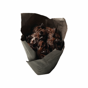 مافن دابل دارك شوكولا خالٍ من الجلوتين – غني، رطب وبنكهة شوكولا قوية